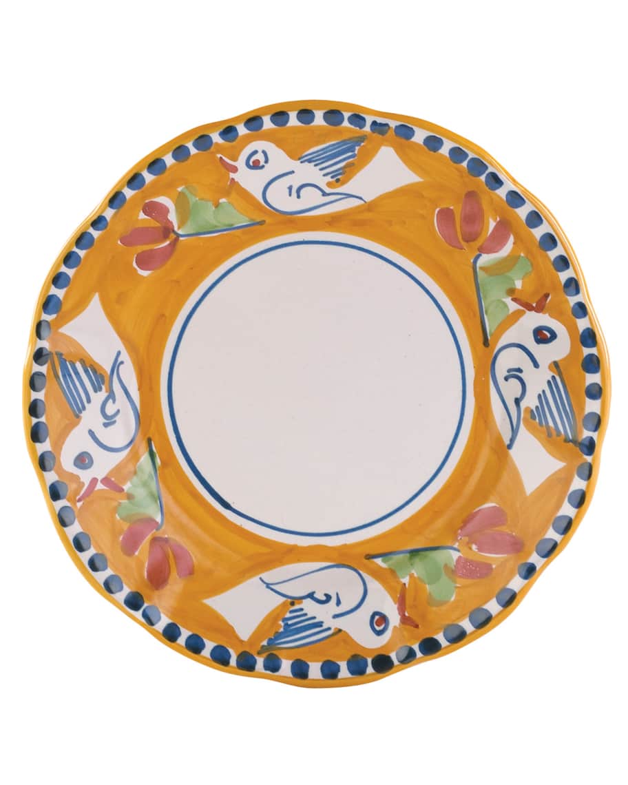 Vietri Campagna Uccello Salad Plate
