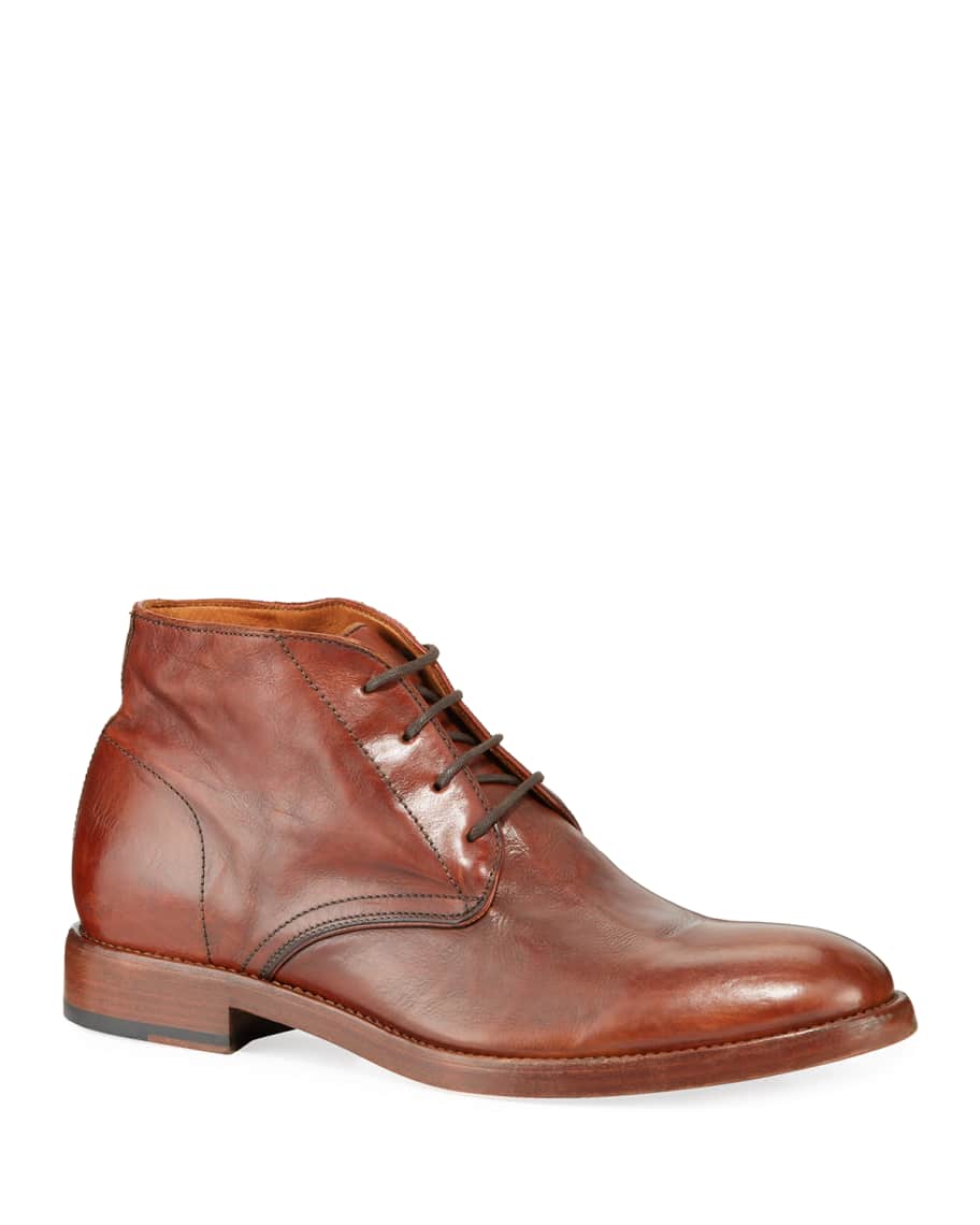 Frye Men s Chase Leather Chukka Boots Neiman Marcus
