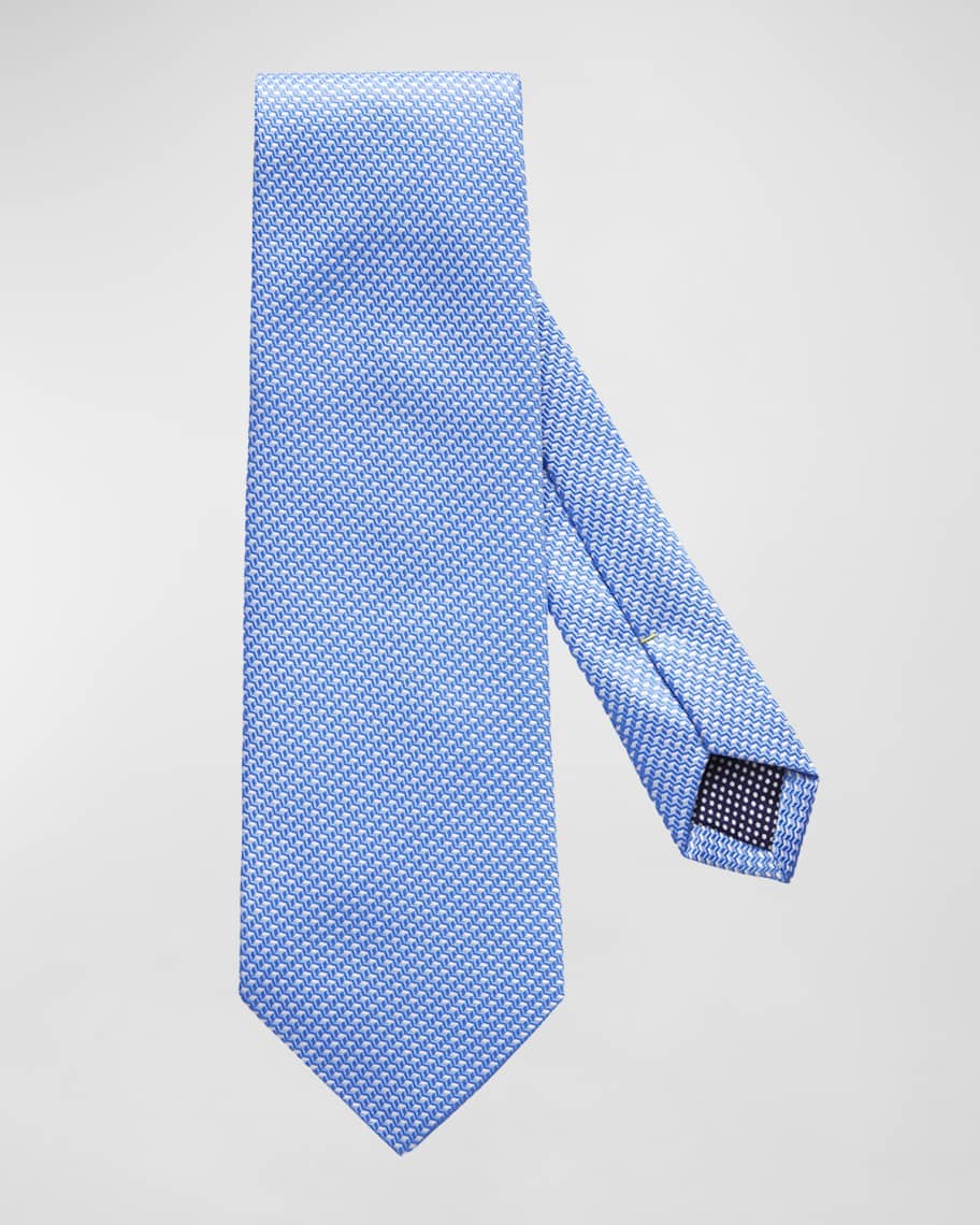 Eton Geometric Silk Tie | Neiman Marcus