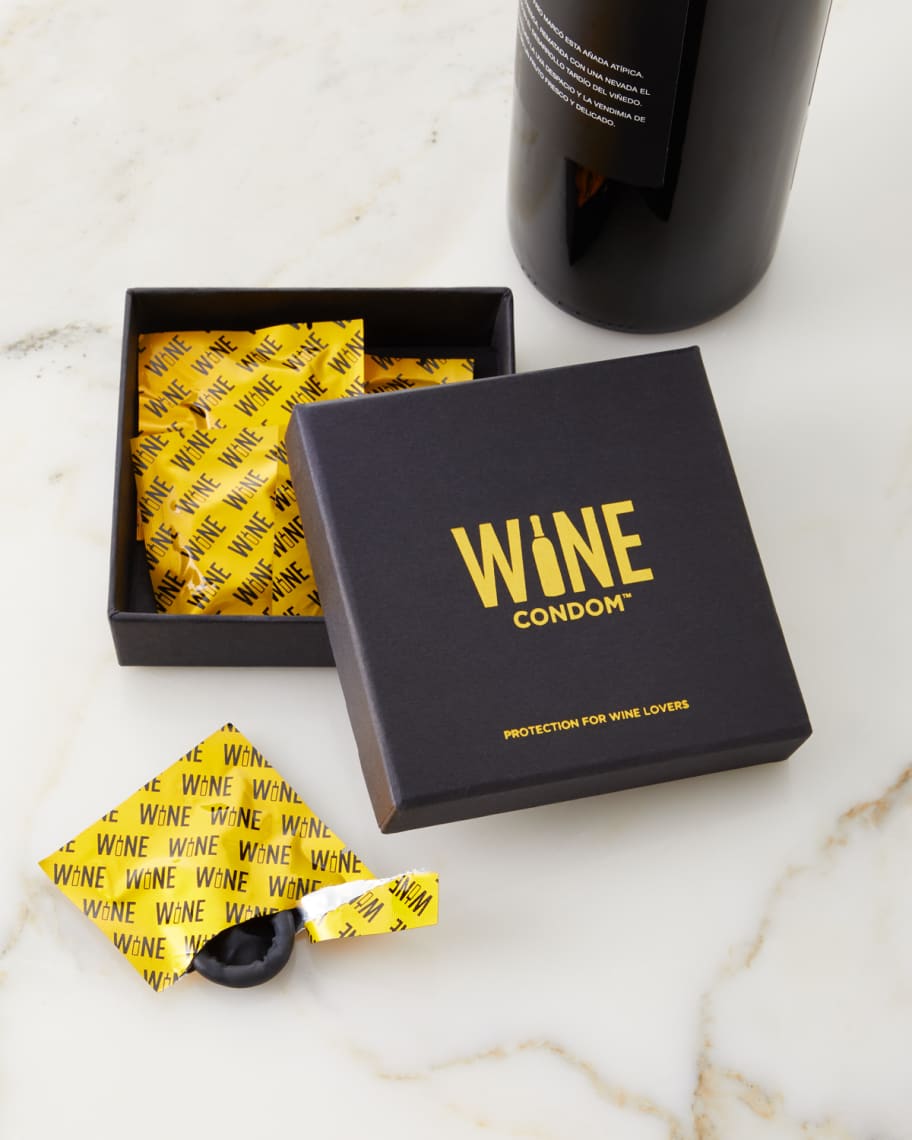 Wine condoms clearance