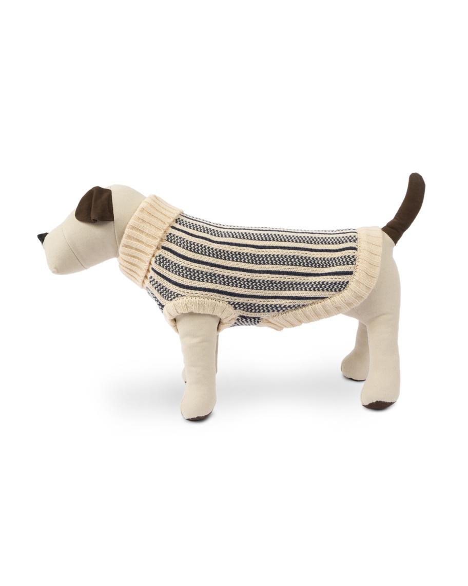 Harry Barker Cabin Stripe Knit Dog Sweater, Extra Small | Neiman Marcus
