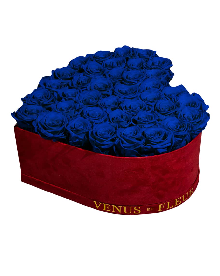 Venus ET Fleur Suede Heart Roses | Neiman Marcus