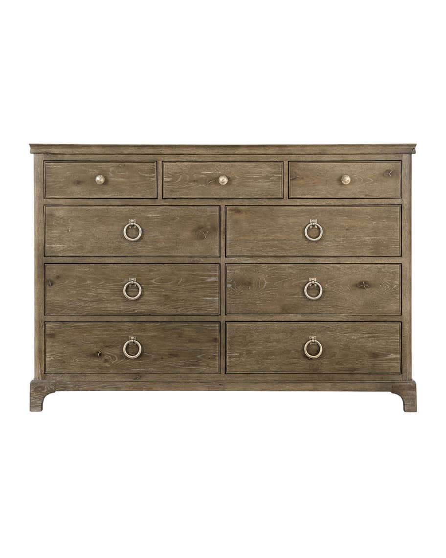 Bernhardt Rustic Patina Nine Drawer Dresser Neiman Marcus