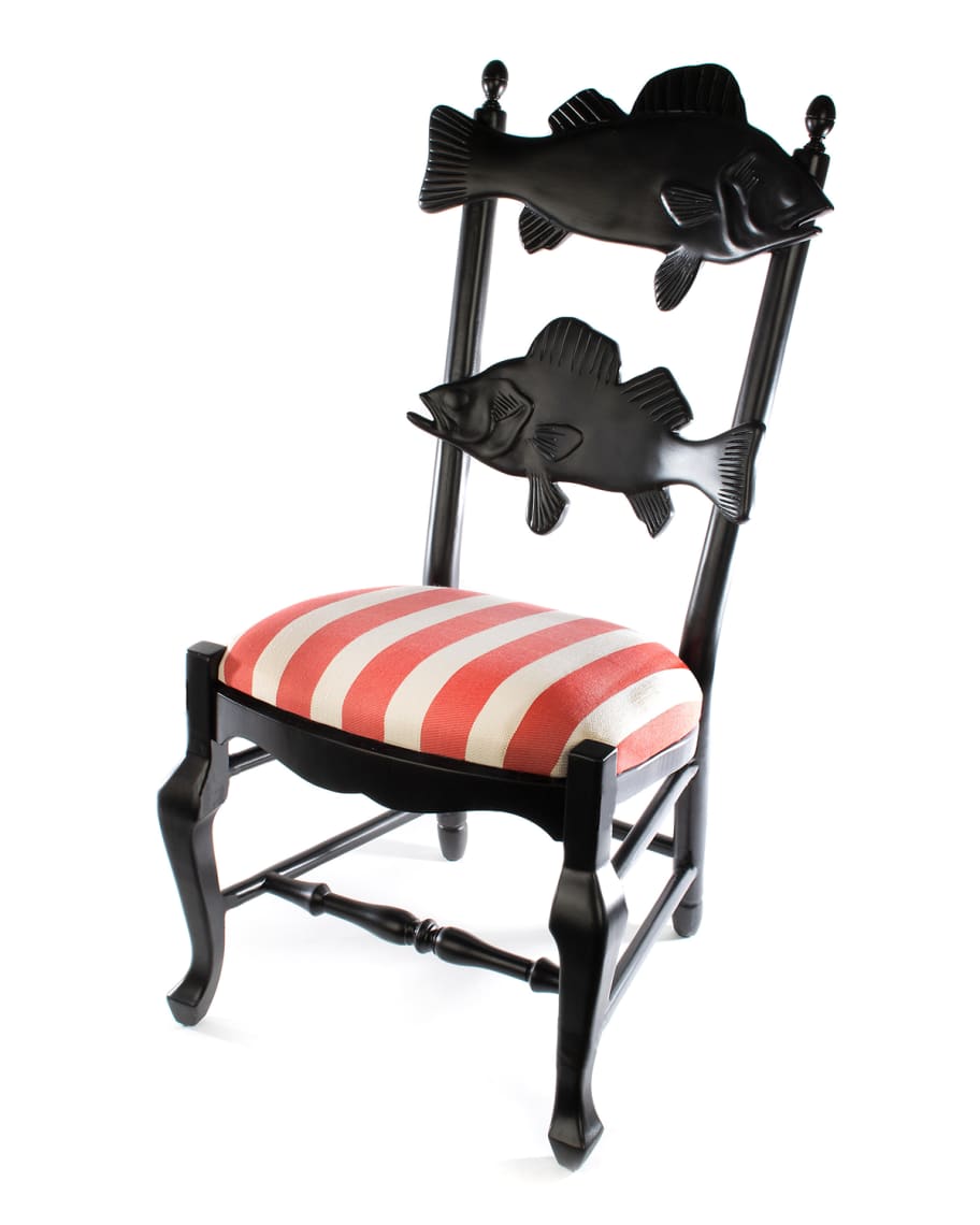 Mackenzie childs store fish chair