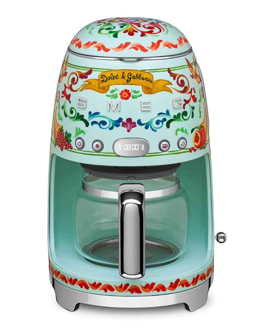 Smeg Dolce Gabbana x SMEG Drip Coffee Machine Neiman Marcus