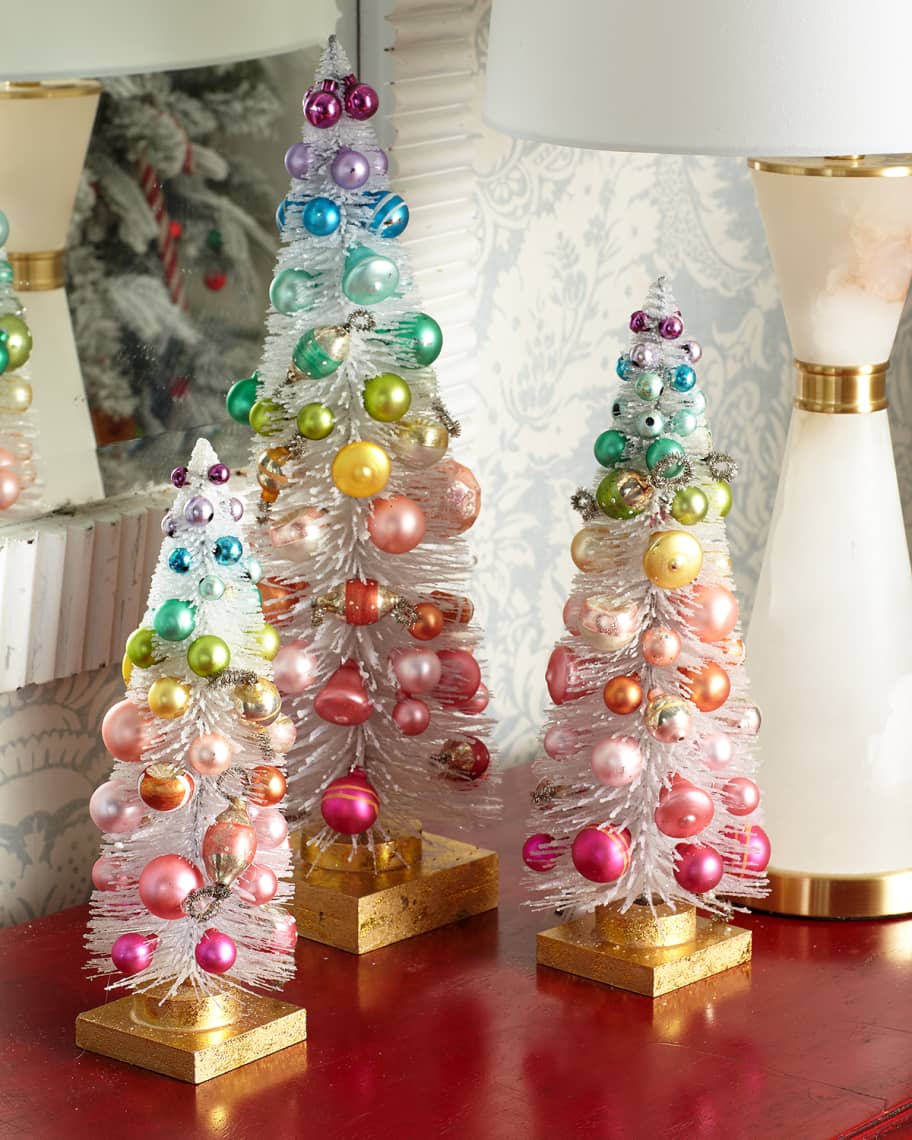 Cody Foster & Co Rainbow Trees, Set of 3 | Neiman Marcus