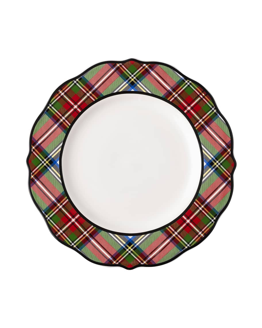 Juliska Stewart Tartan Dinner Plate Neiman Marcus