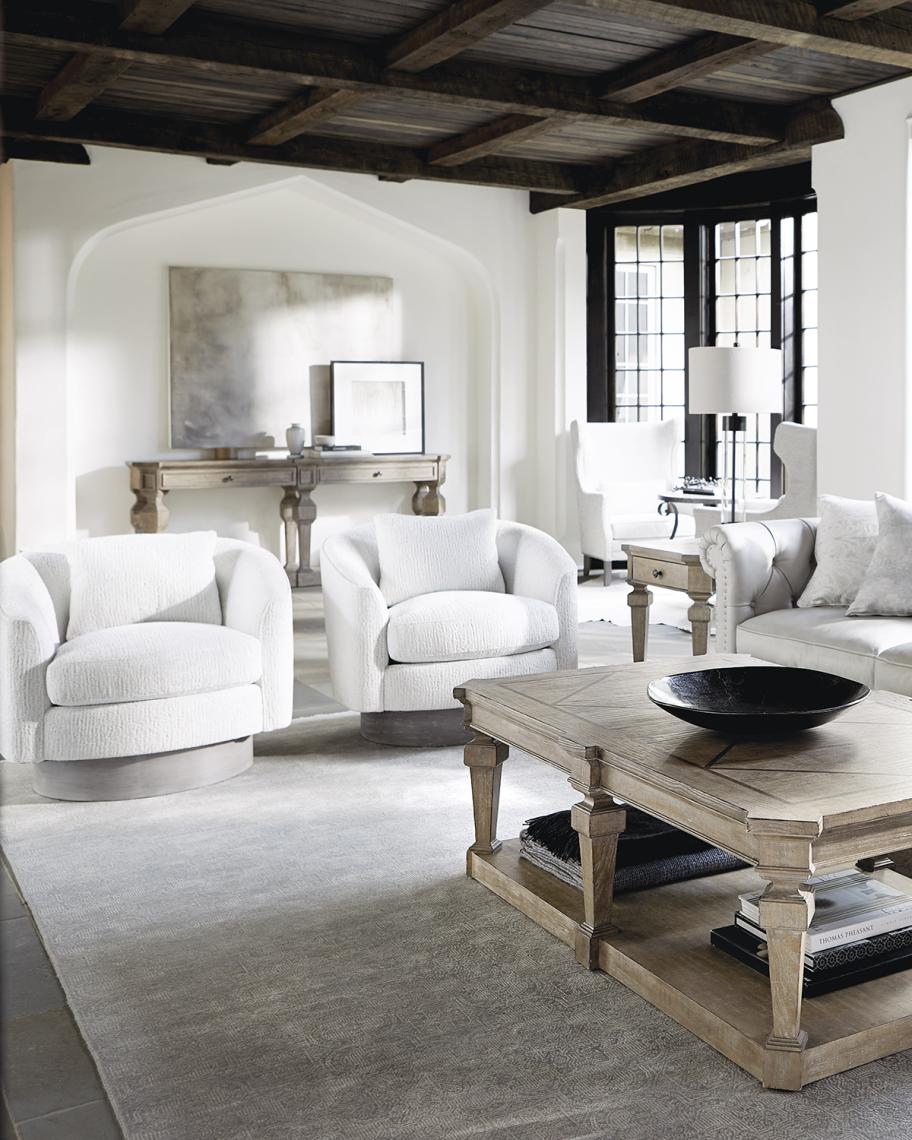 Bernhardt Interiors Camino Swivel Chair | Neiman Marcus
