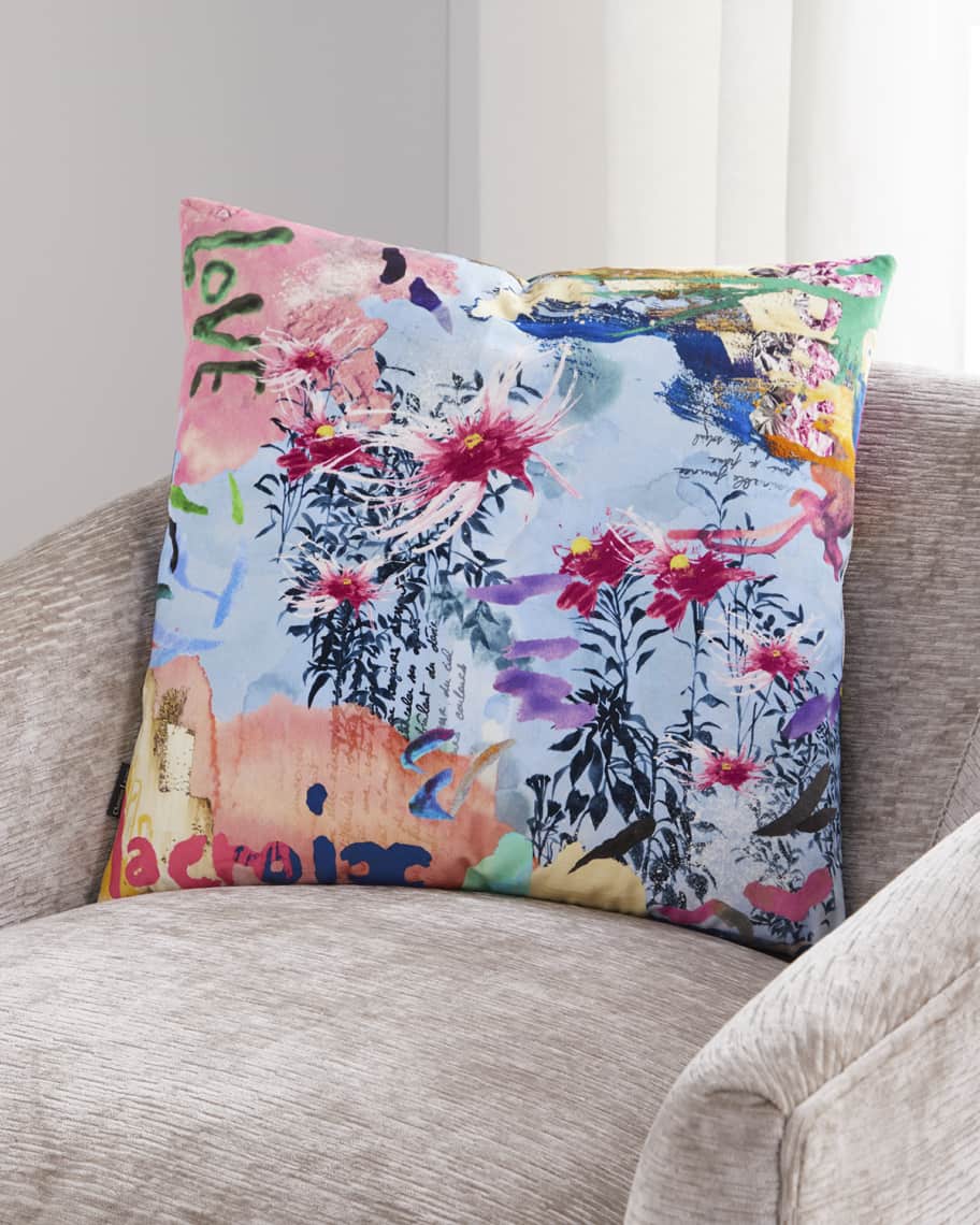 Christian Lacroix L Herbier Ruisseau Pillow Neiman Marcus
