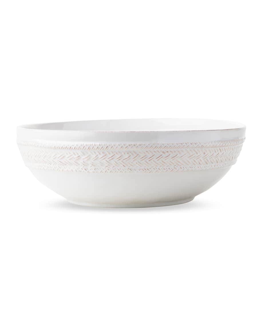 Juliska Le Panier Whitewash Serving Bowl, 12" Neiman Marcus