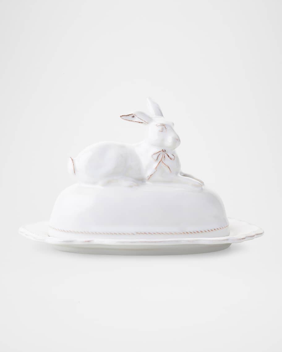 Juliska Clever Creatures - Bunny Butter Dish