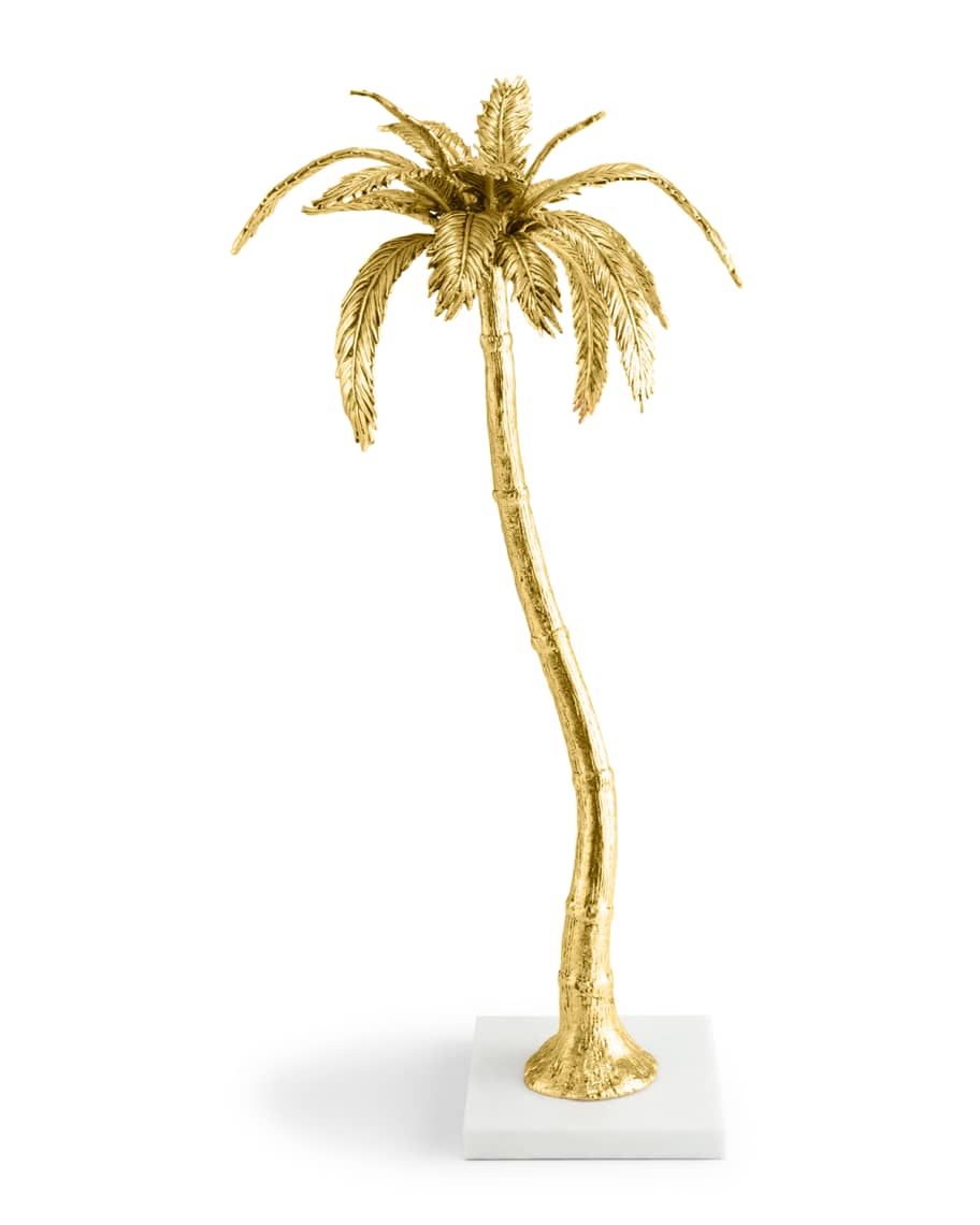 Michael Aram Palm Large Candleholder | Neiman Marcus