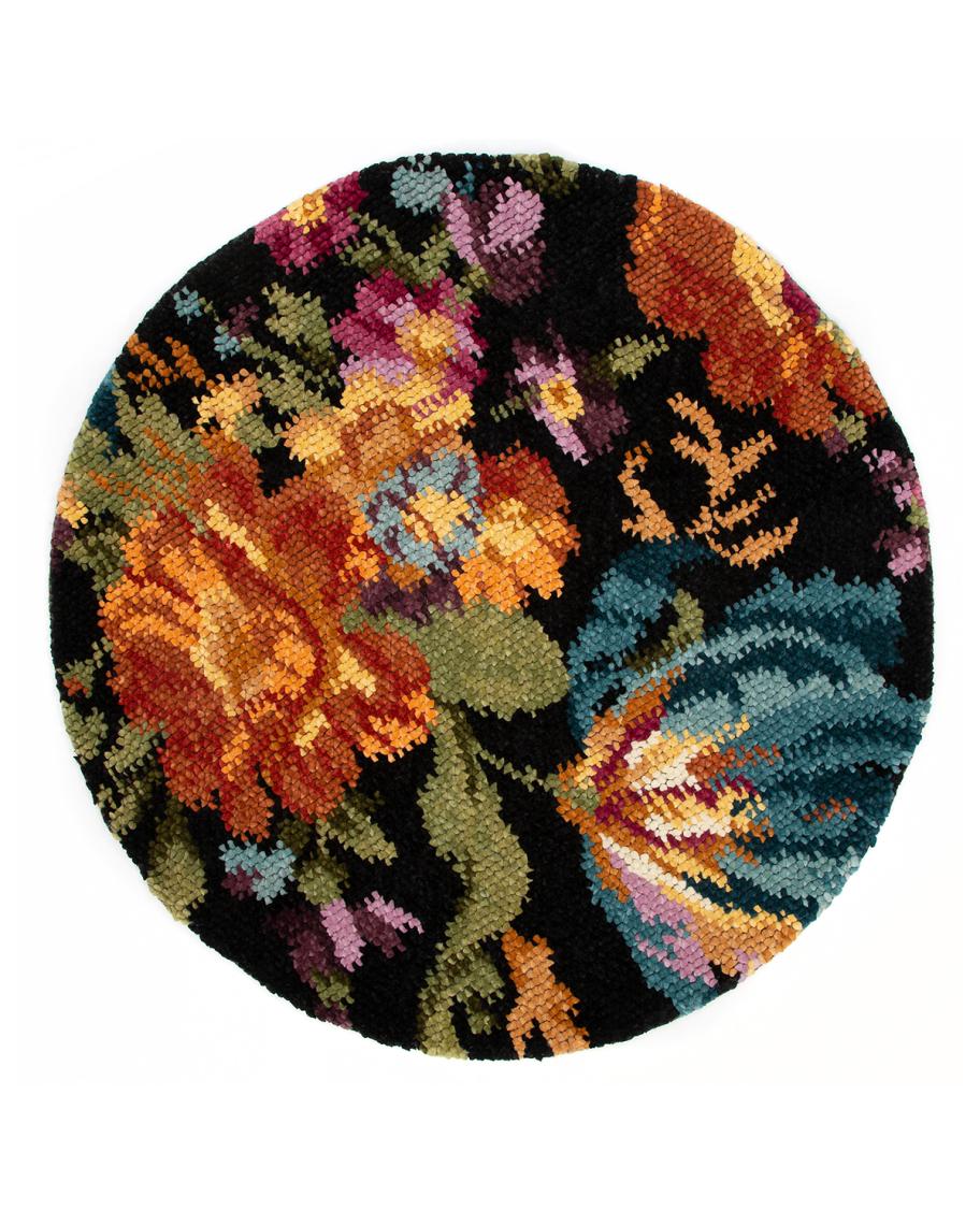 MacKenzie-Childs Autumn Flowers Rug, 6