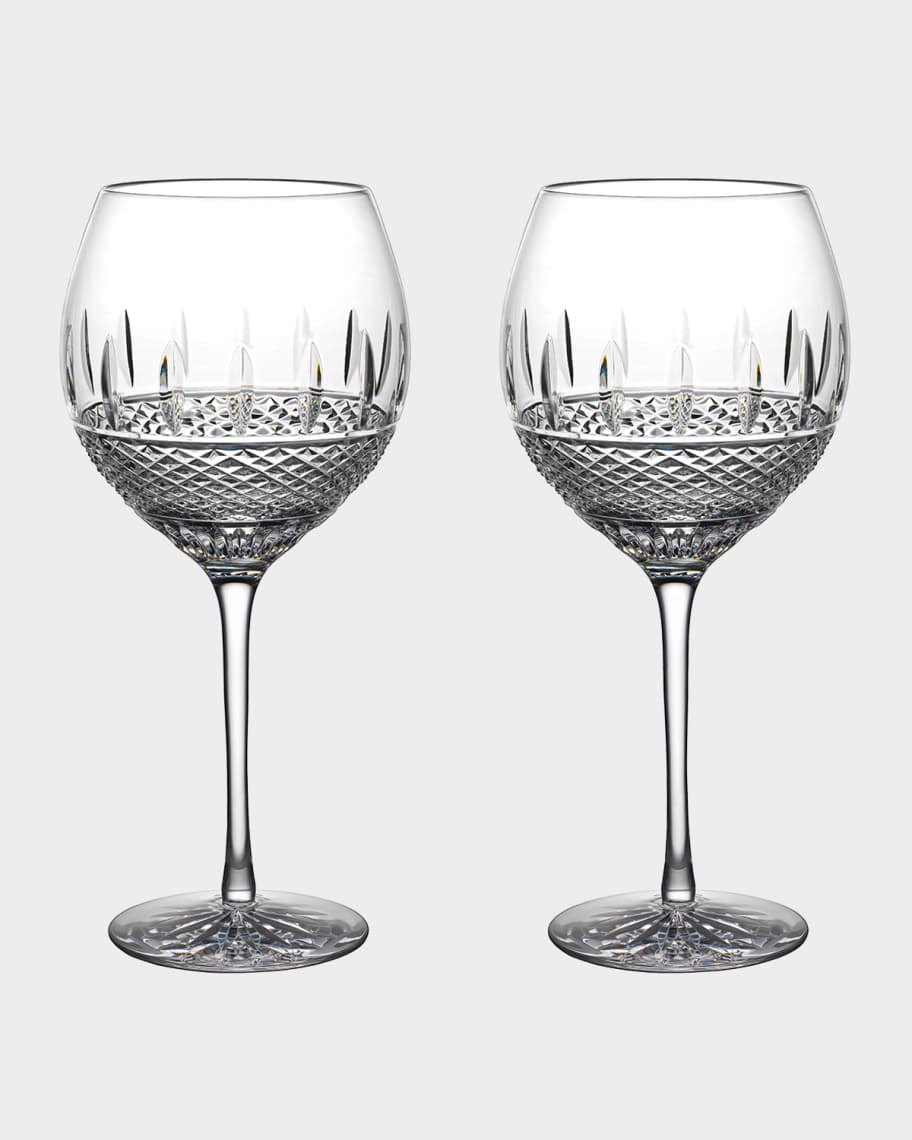 Waterford Crystal Irish Lace Crystal White Wine Glasses, Set of 2 Neiman Marcus