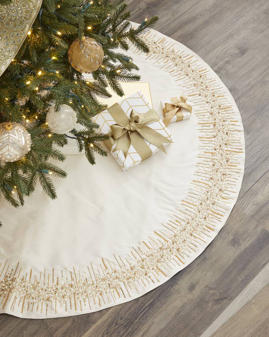 Gold skirt shop neiman marcus