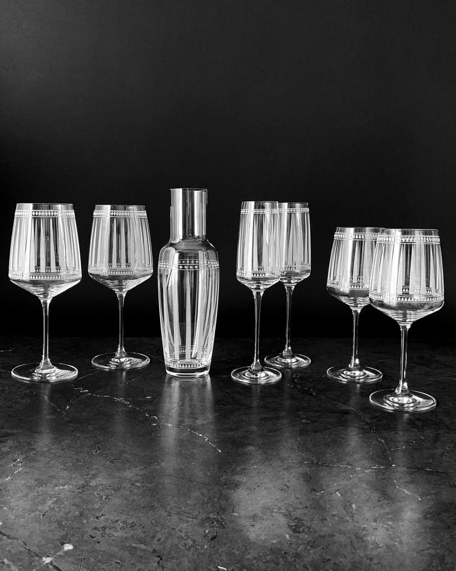 Caskata Marrakech Stemless Wine Glasses Set of 4