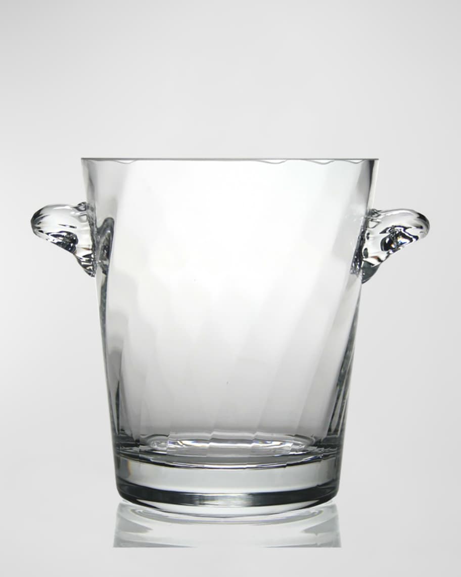 William Yeoward Crystal Dakota Ice Bucket with Tongs