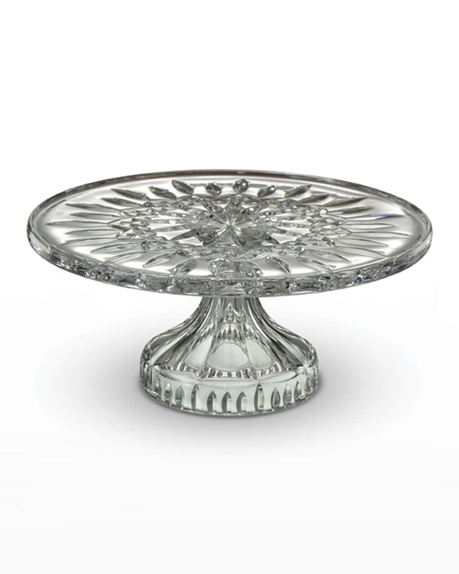 Waterford Crystal Lismore Footed Cake Plate