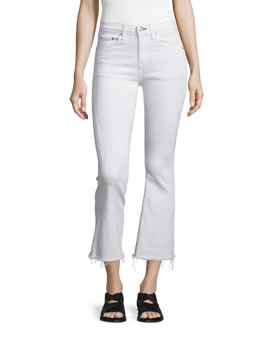 Rag and bone crop flare new arrivals