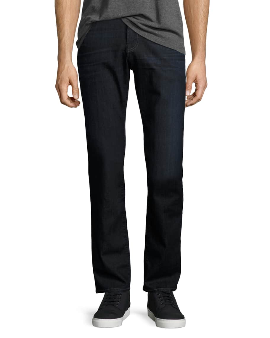 7 for all mankind Men's Straight-Leg Airweft Denim Jeans | Neiman Marcus