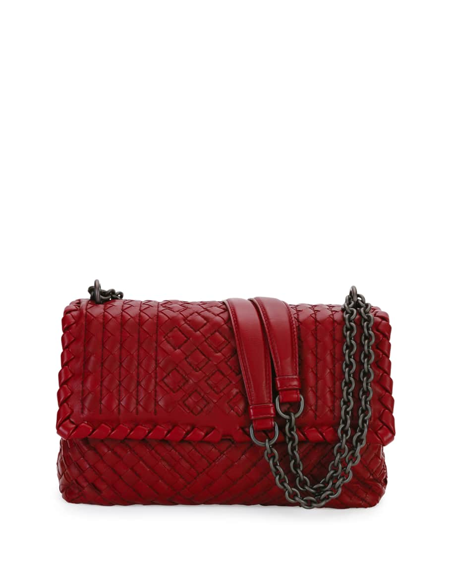 Bottega Veneta Olimpia Small Intrecciato Shoulder Bag | Neiman Marcus