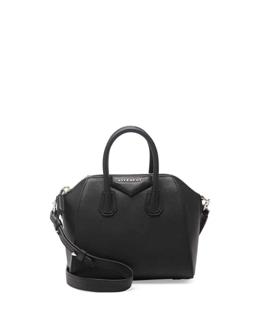Givenchy Antigona Mini Sugar Leather Satchel Bag | Neiman Marcus