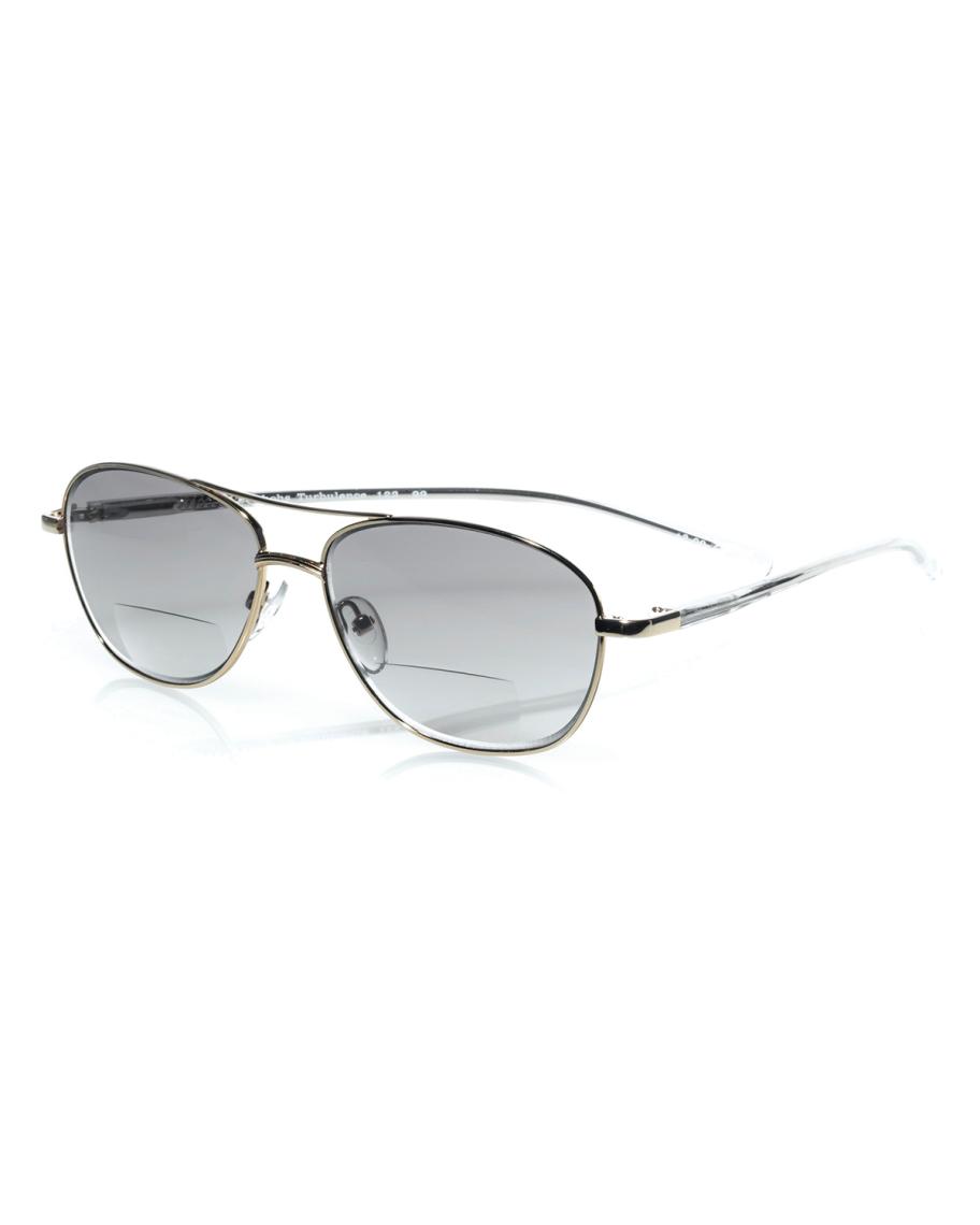 Eyebobs Turbulence Aviator Reader Sunglasses, Gold | Neiman  display picture 1