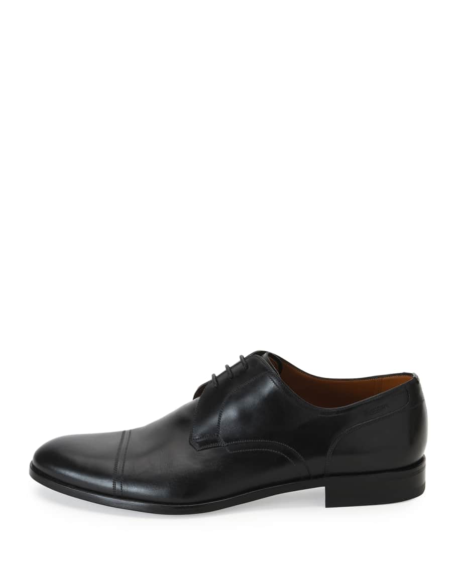 Bally brustel leather derby shoes clearance
