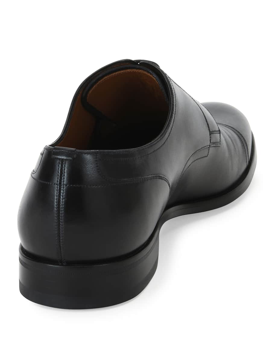 Bally Brustel Leather Derby Shoe Neiman Marcus