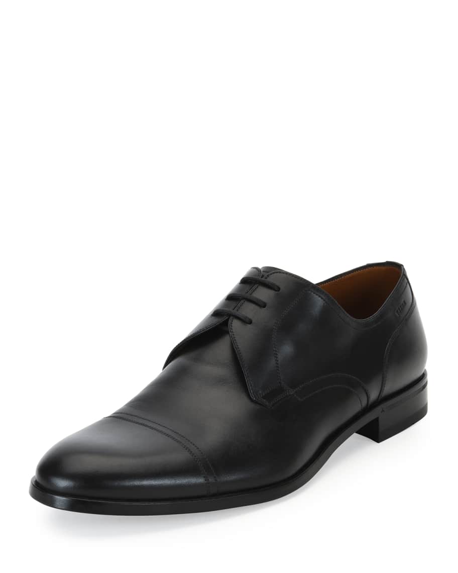 Bally brustel leather derby shoes discount