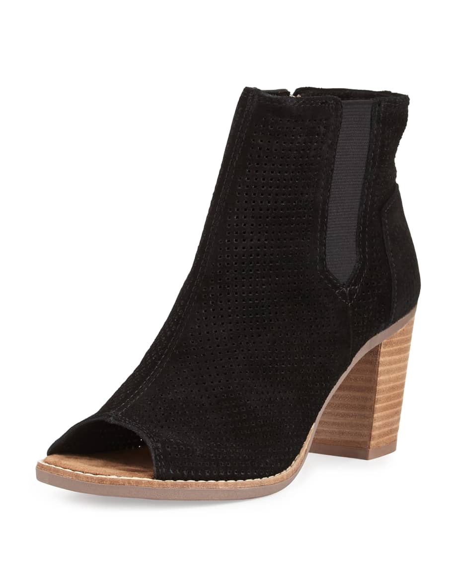 Toms majorca suede bootie cheap