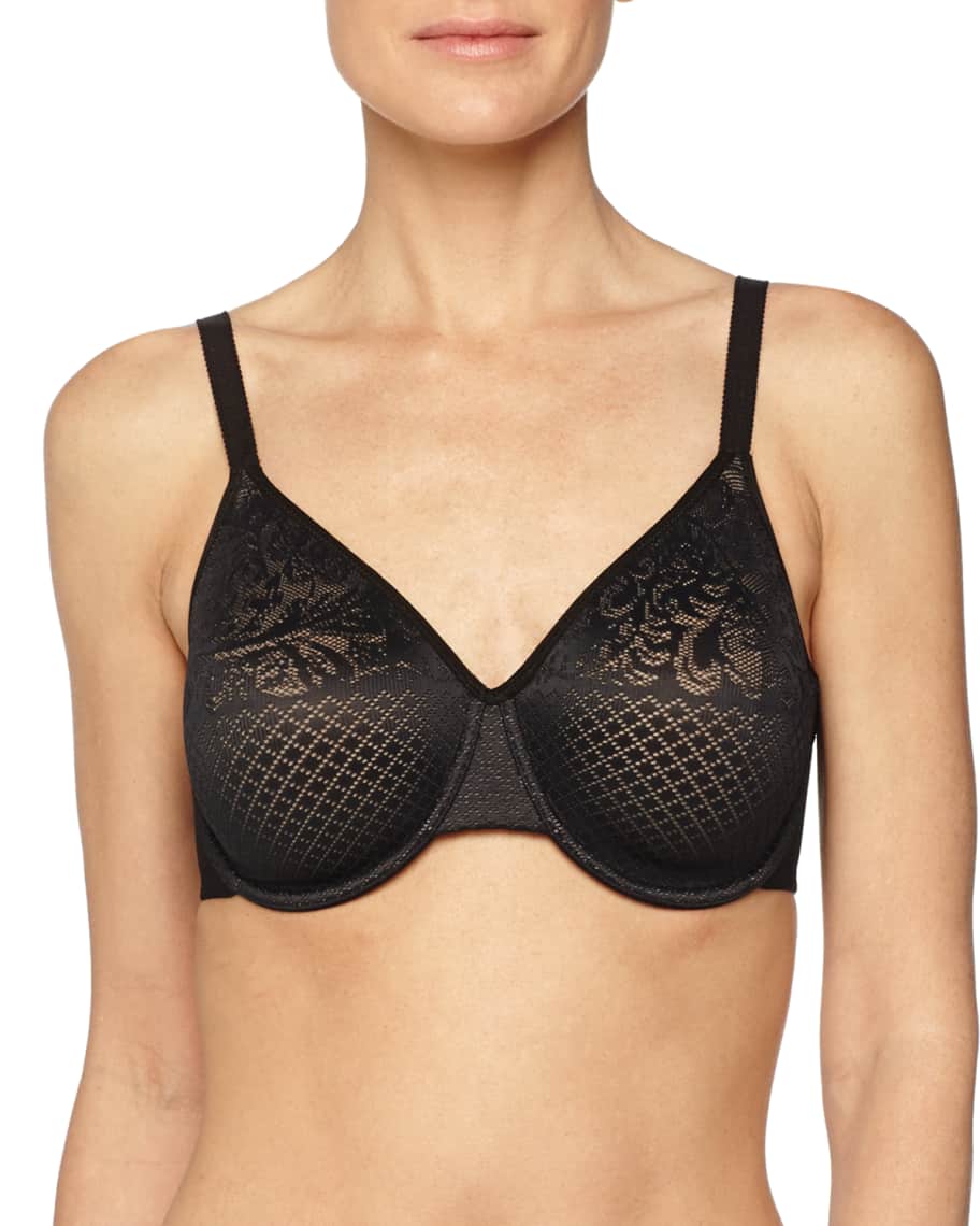 Wacoal Visual Effects Minimizer Bra 857210, Reduces Bustline up to 1,  Underwire