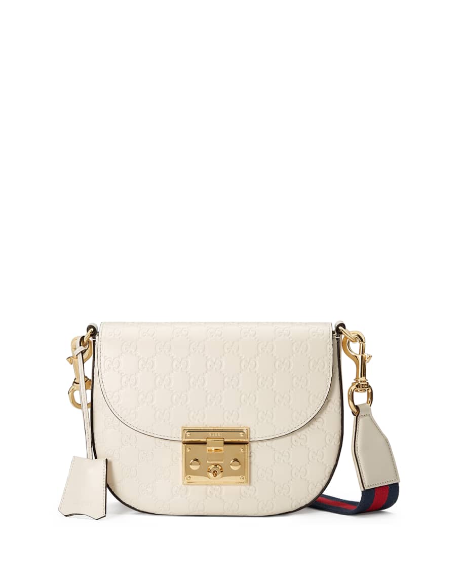 Gucci Guccissima Padlock Medium Shoulder Bag