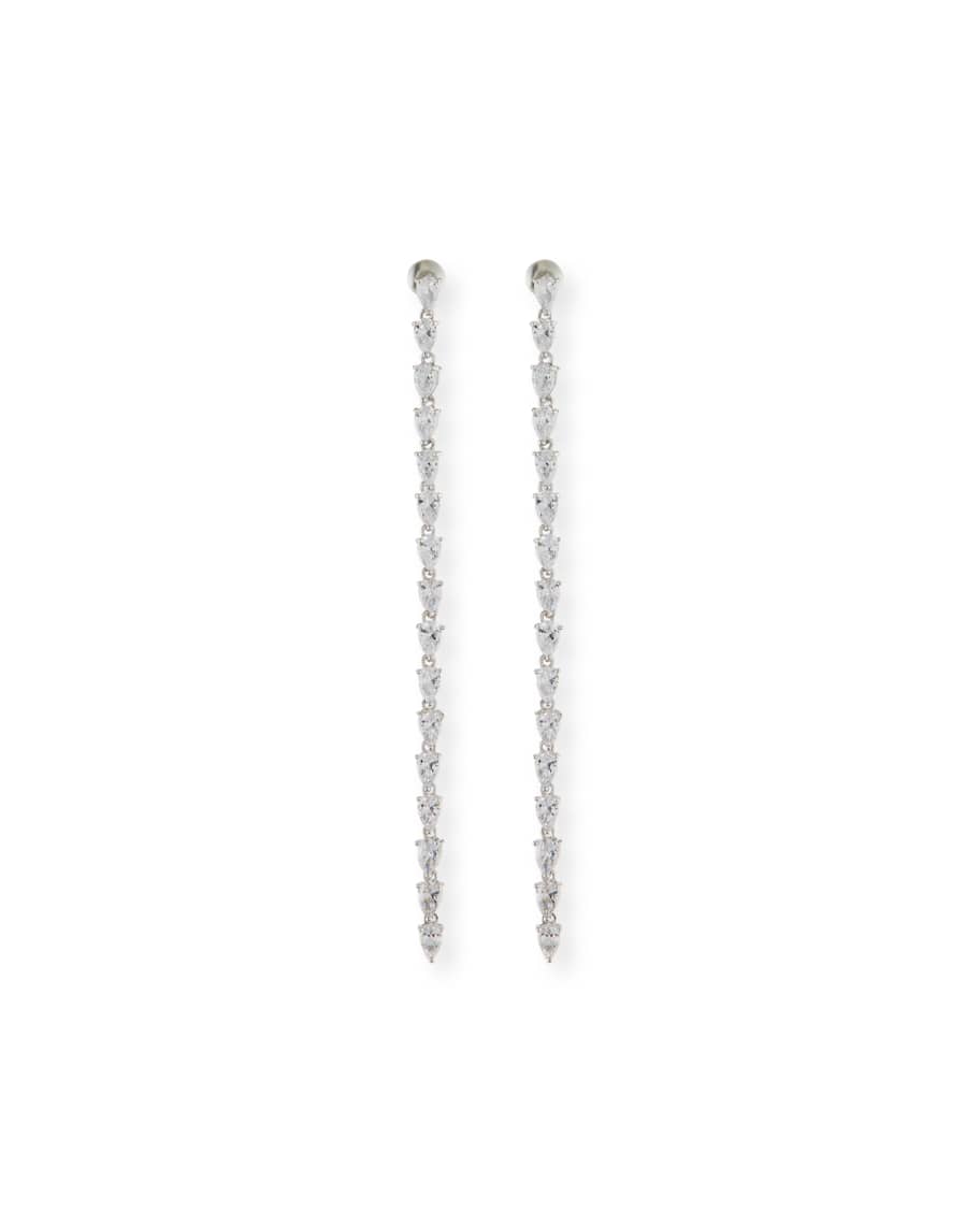 Fallon Marquis Crystal Linear Drop Earrings | Neiman Marcus