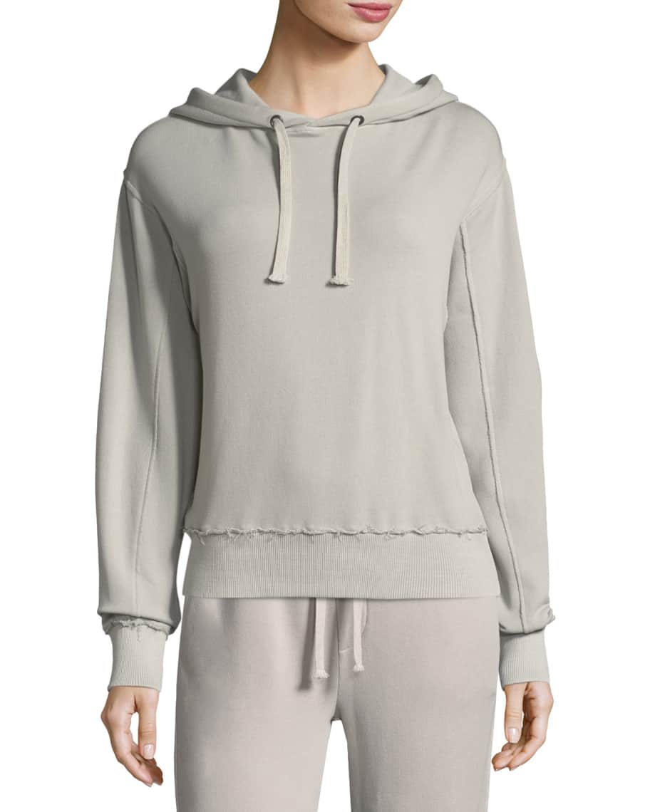 Vince raw sales edge hoodie