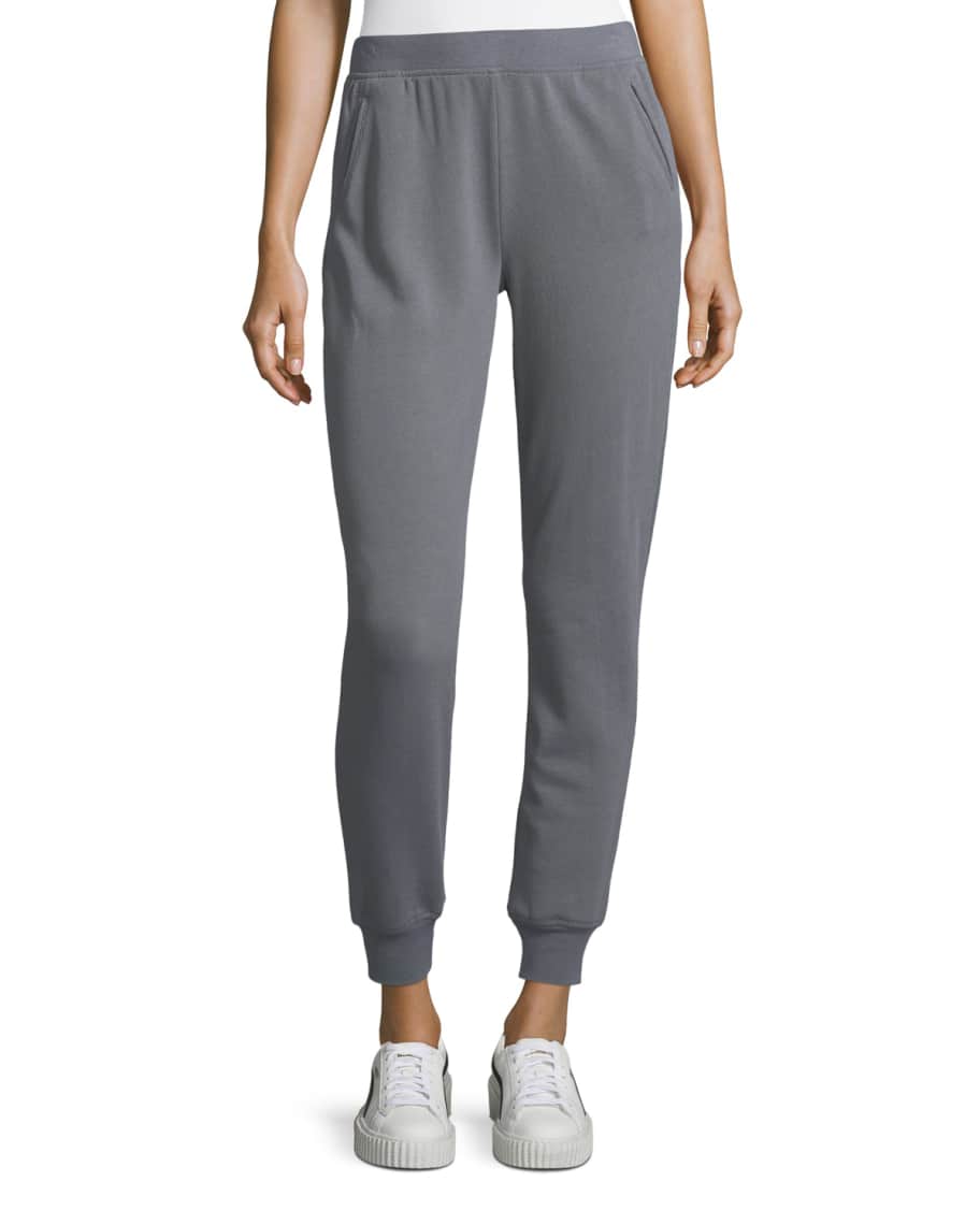 ATM Anthony Thomas Melillo Slim Cuffed Pull-On Terry Sweatpants ...
