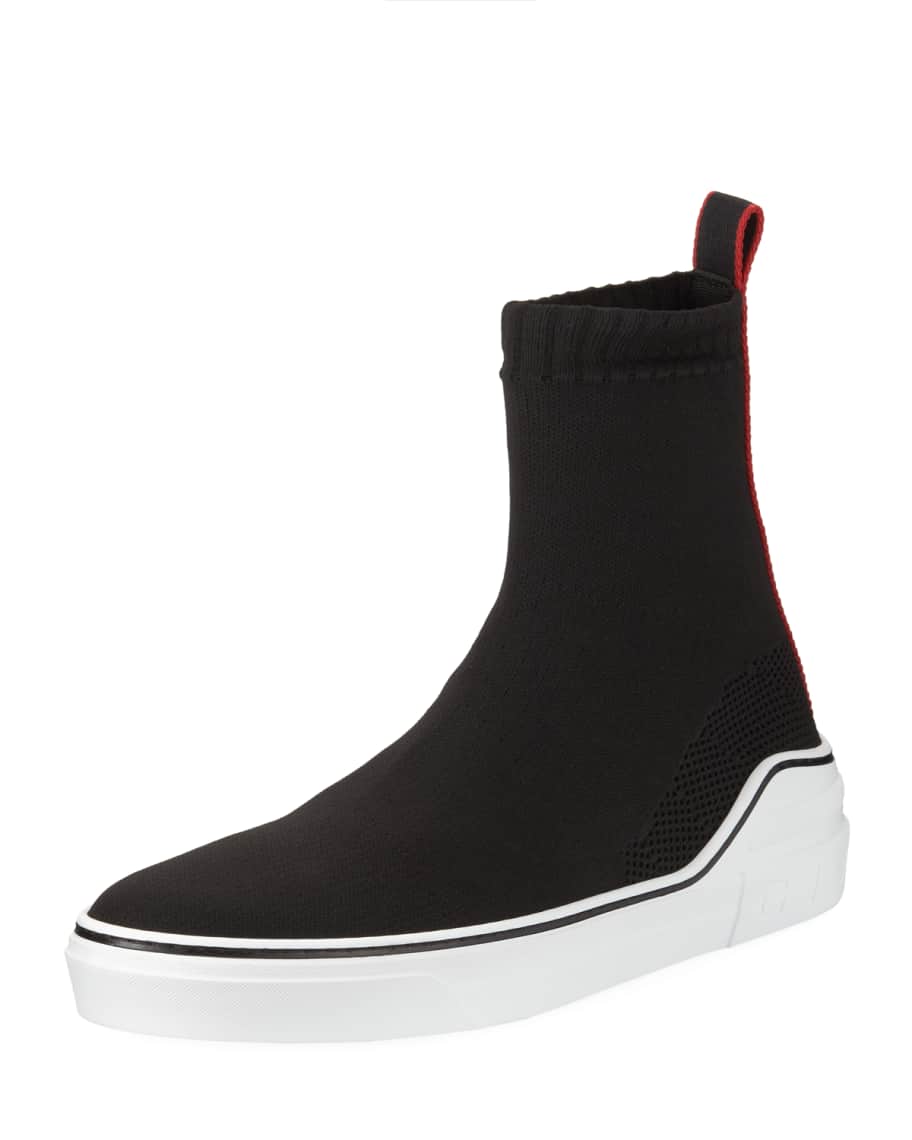 Givenchy Men's George V High-Top Sock Sneakers | Neiman Marcus