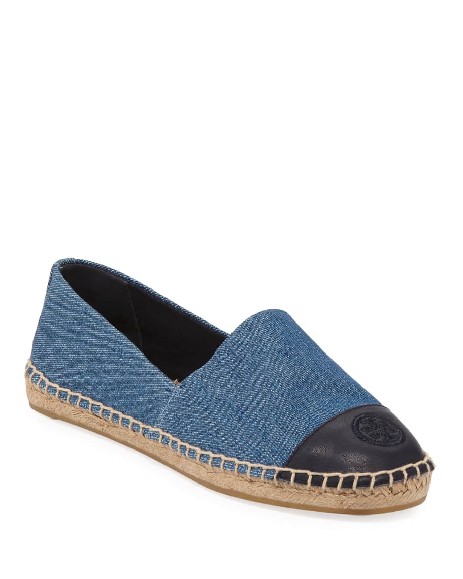 Tory burch shop denim espadrilles