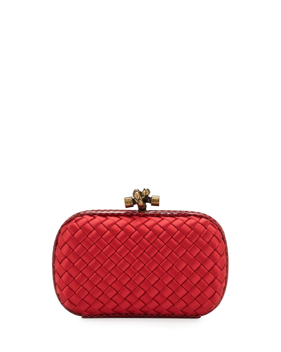 Bottega veneta stretch knot clutch cheap