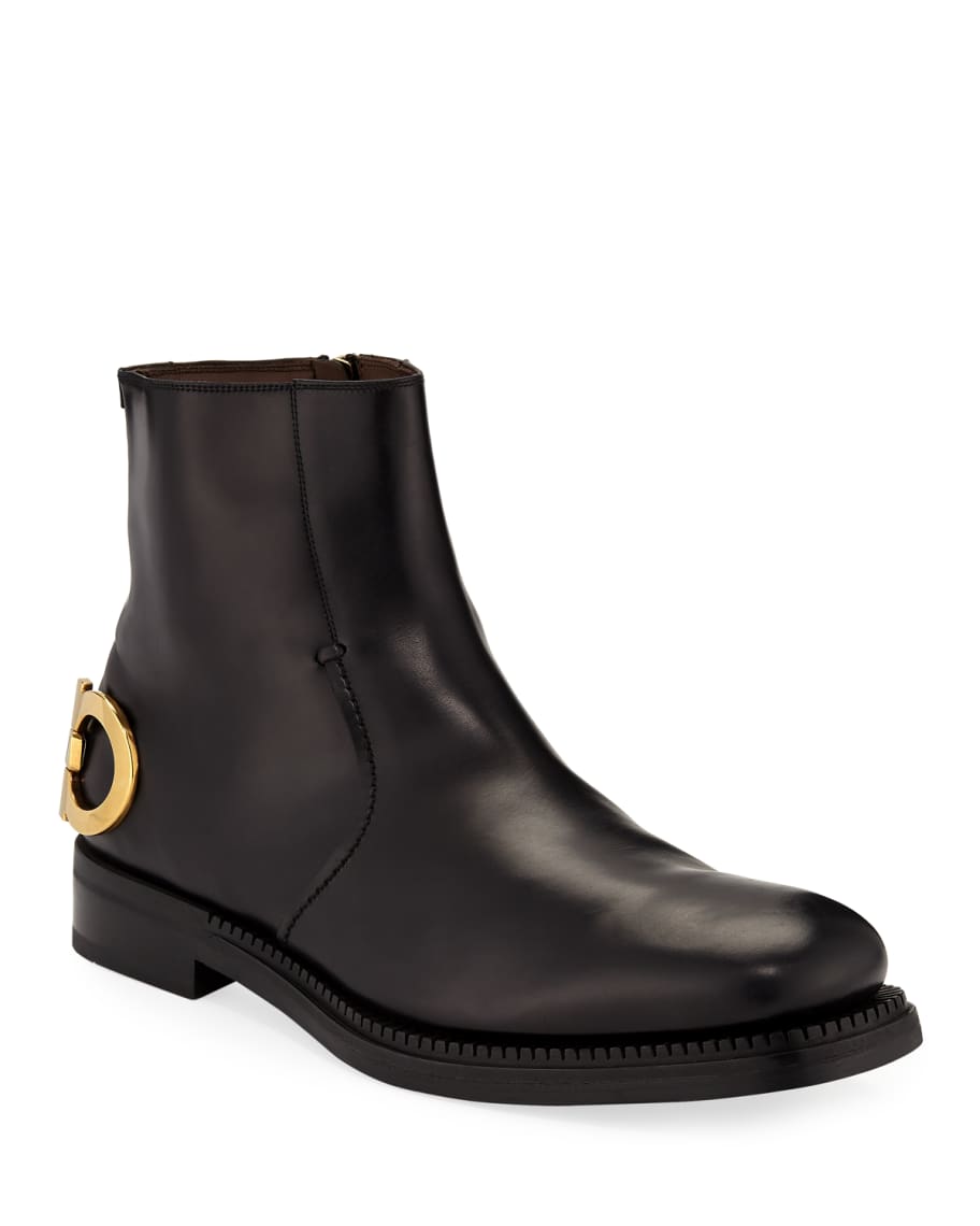 Ferragamo gancini boot top