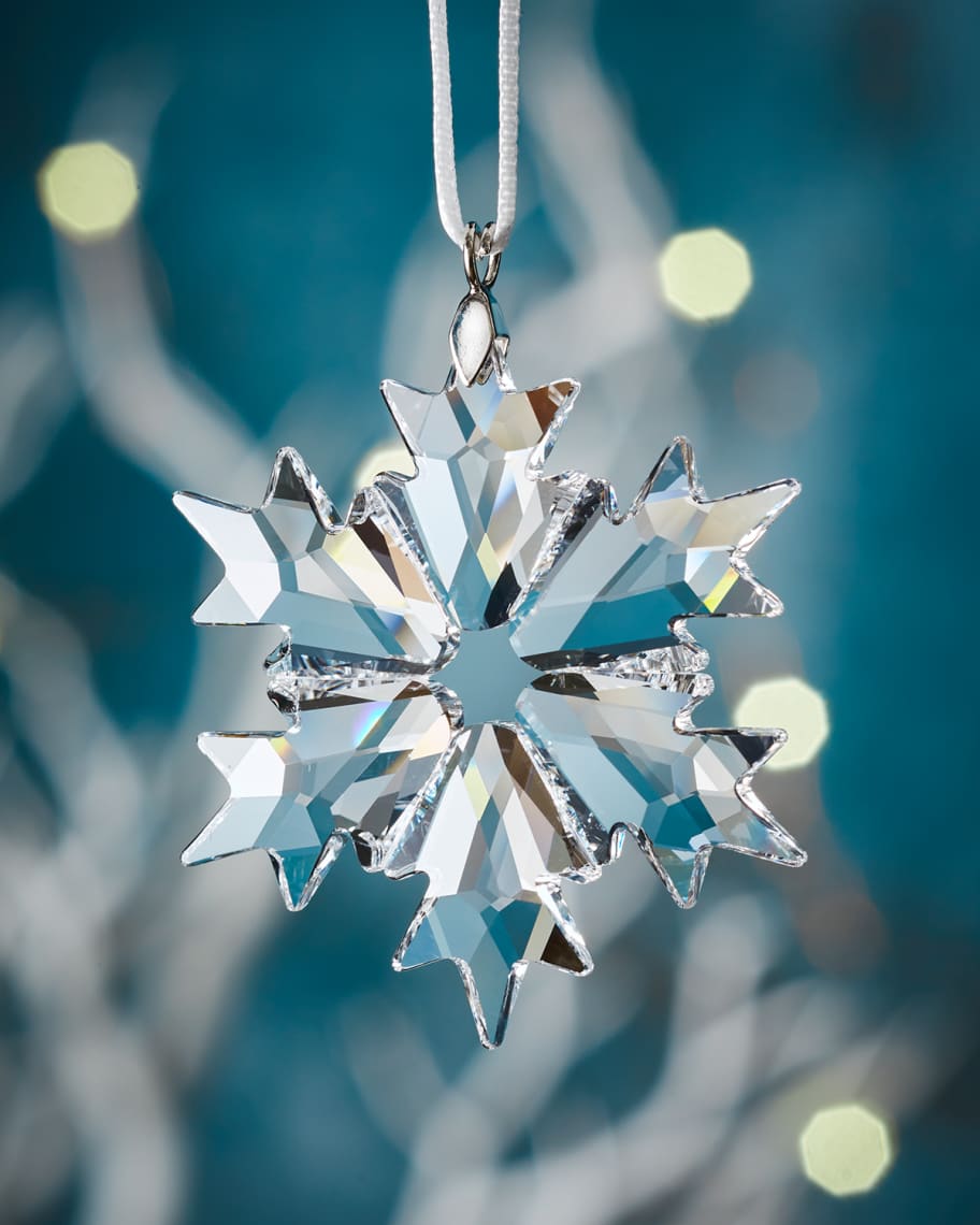 SWAROVSKI Little Crystal Snowflake Christmas Ornament Neiman Marcus