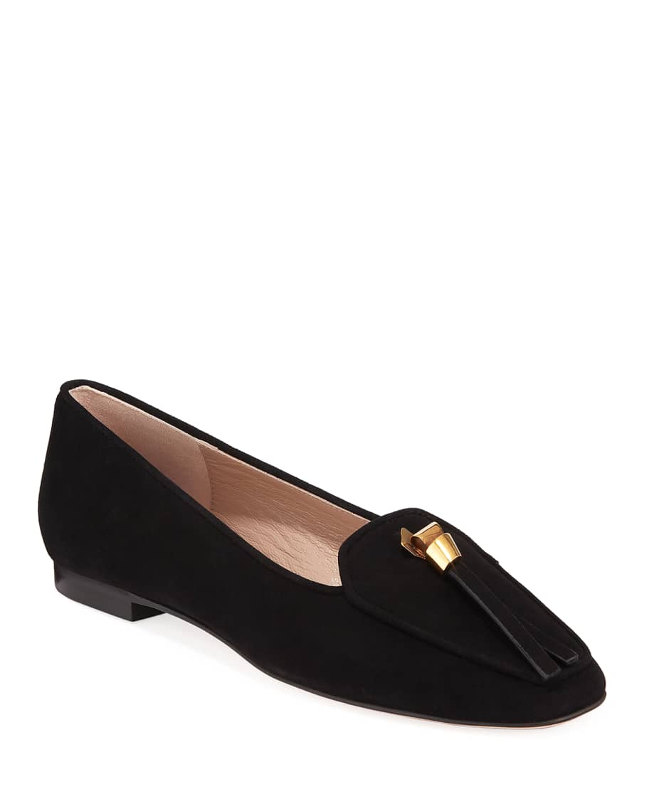 Stuart weitzman slipknot loafer top
