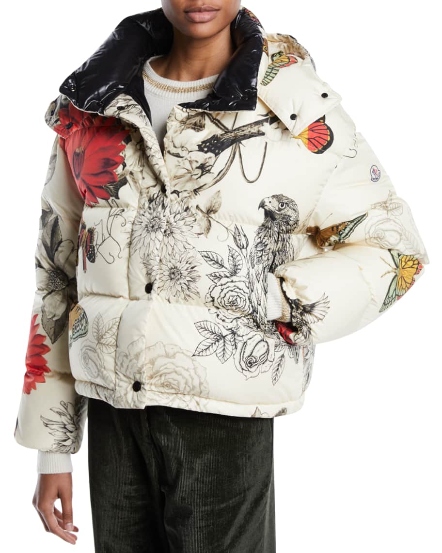 Moncler floral coats & jackets