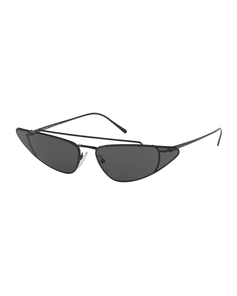 Prada Men's PR63US Slim Metal Aviator Sunglasses | Neiman Marcus
