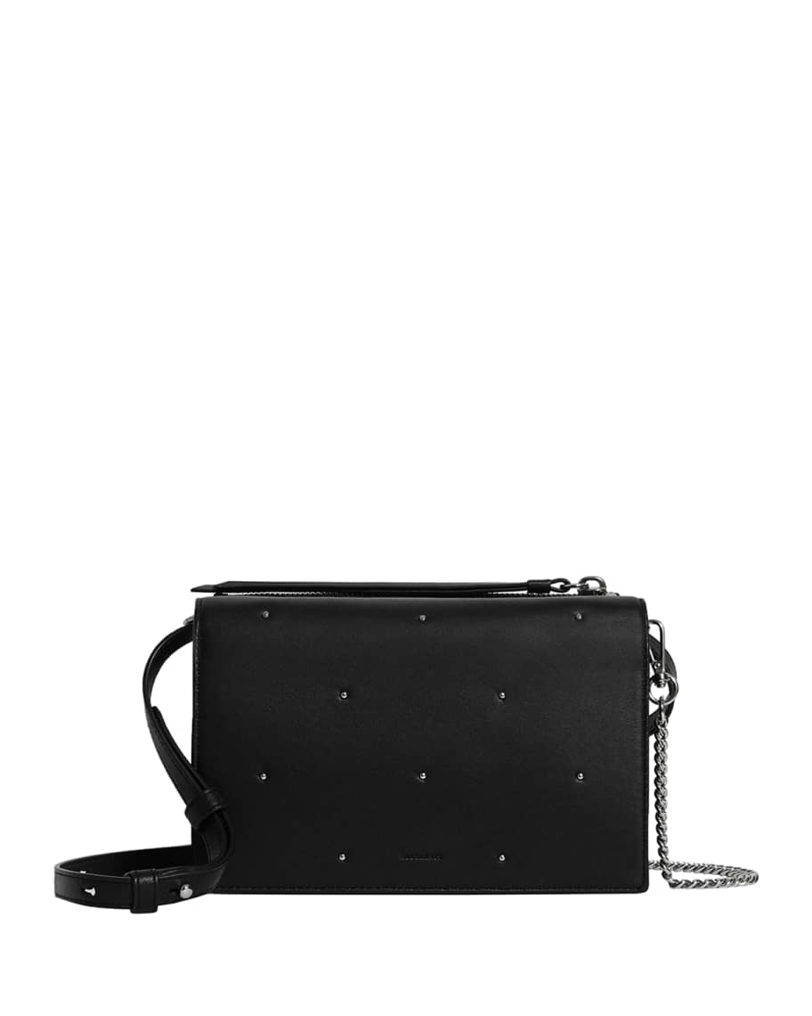 AllSaints Kathi Chain Wallet Crossbody Bag Neiman Marcus