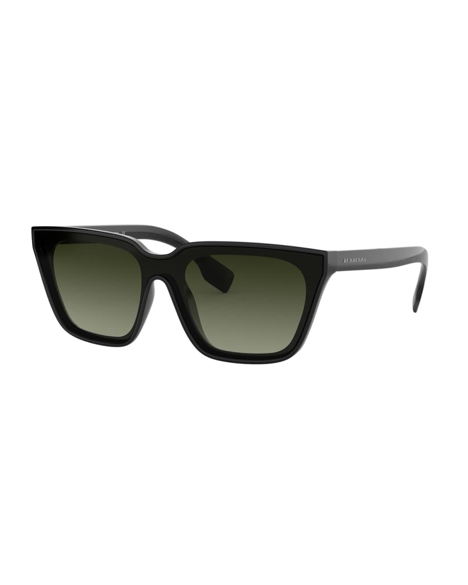Burberry Square Monochromatic Sunglasses | Neiman Marcus