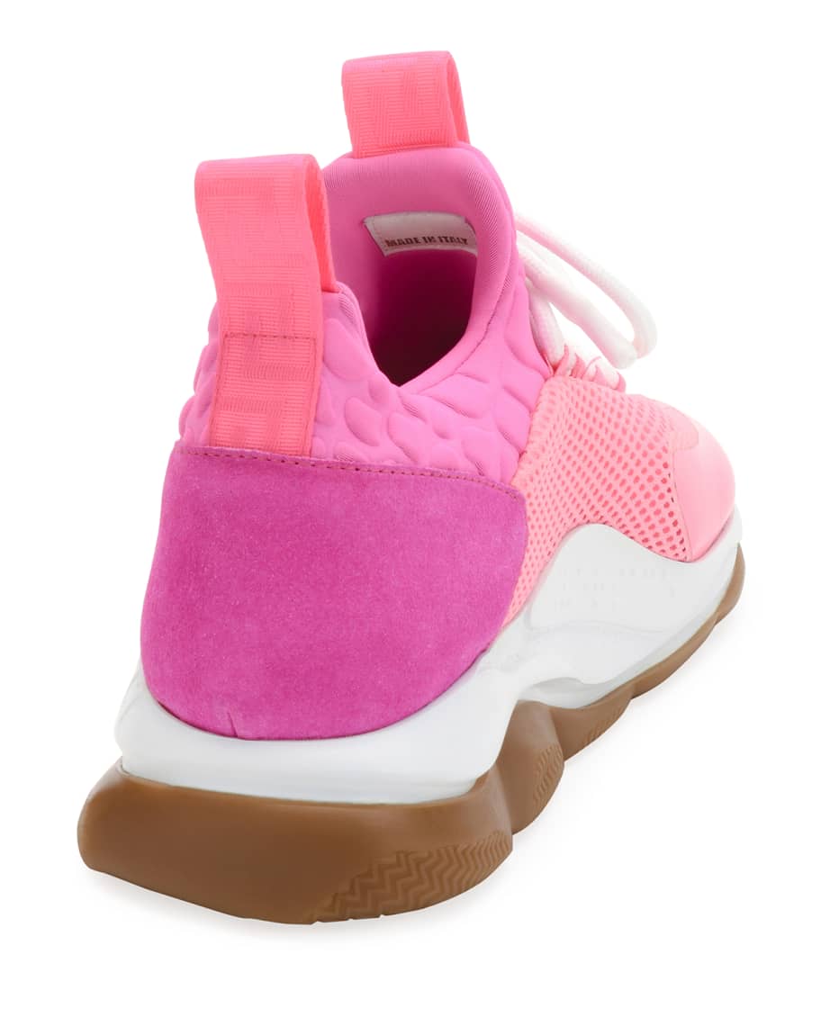 Versace Neoprene Cross Chainer Sneakers Neiman Marcus