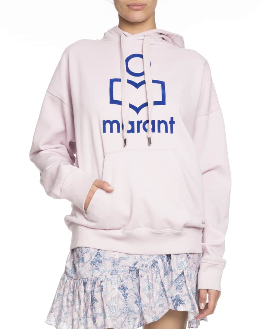 Etoile Isabel Marant Mansel Oversized Hoodie Sweatshirt | Neiman Marcus