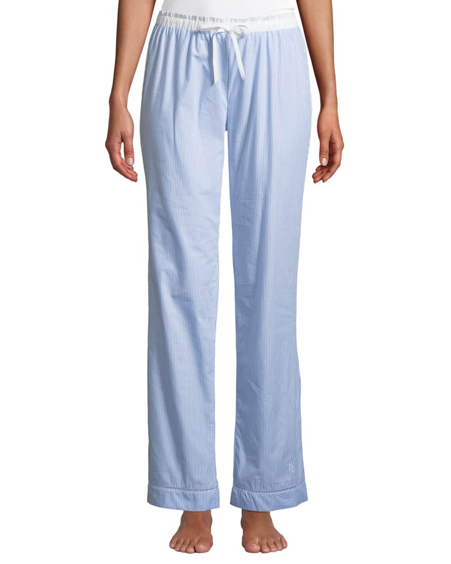 Maison Lejaby Pyjama Ladder-Stitched Pants | Neiman Marcus