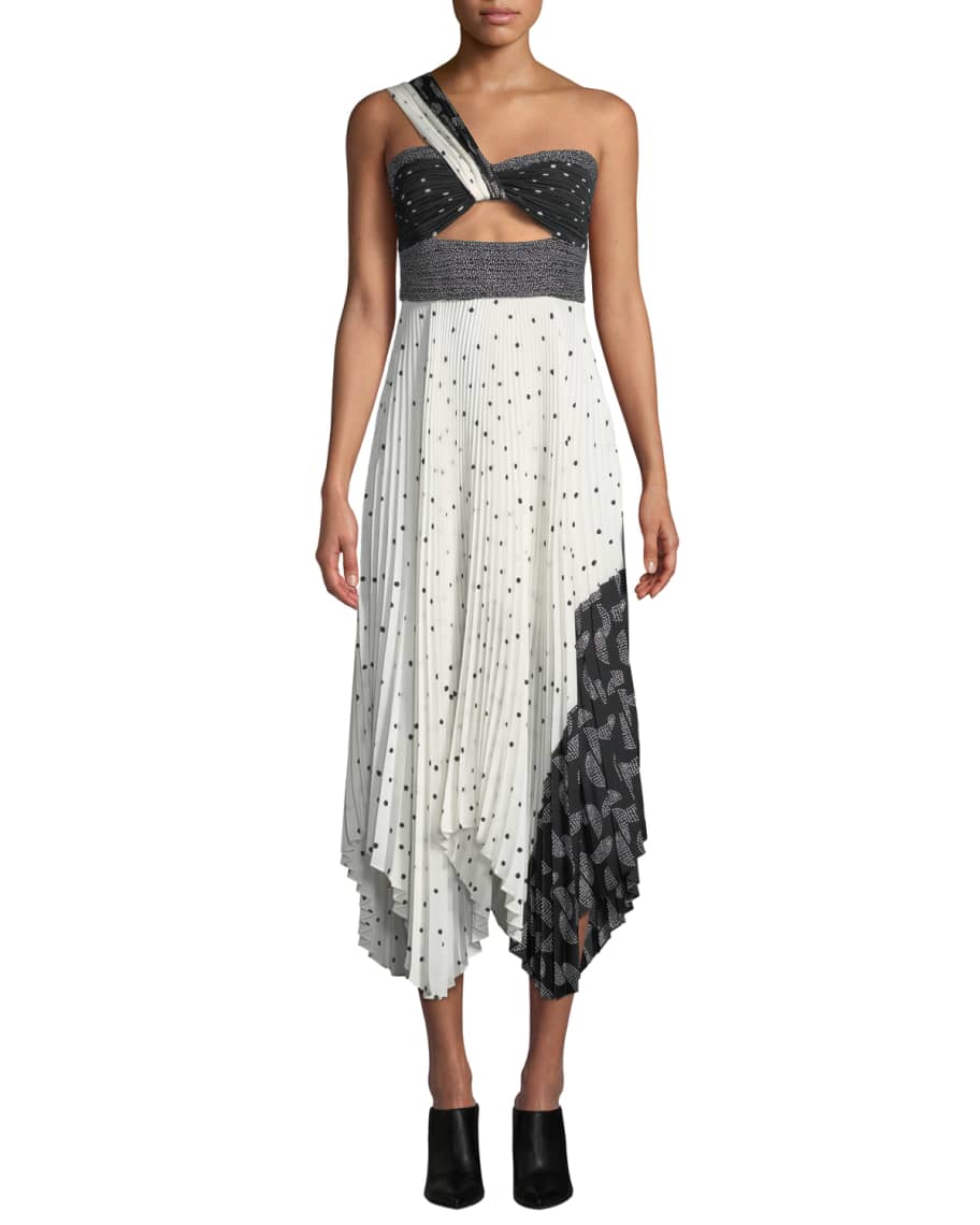 Alc aurora one hot sale shoulder dress